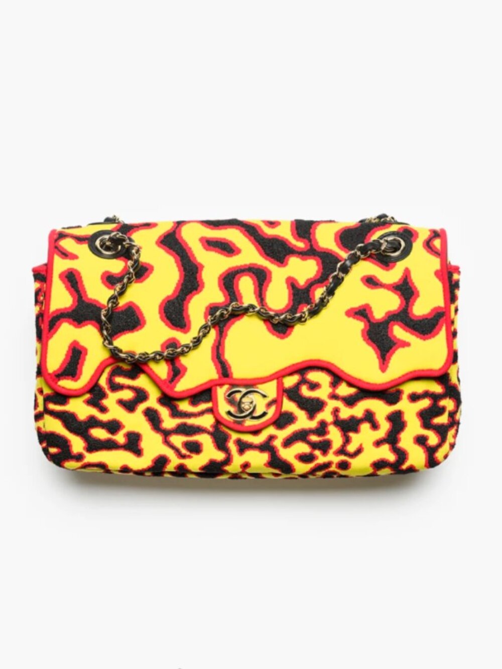 CHANEL Métiers d’art 2026 Runway x Matthieu Blazy MAGMA Maxi Flap Bag New in Box